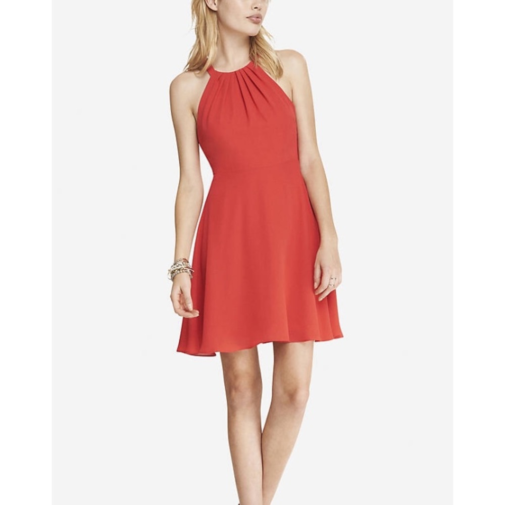 NWT Coral Halter Dress